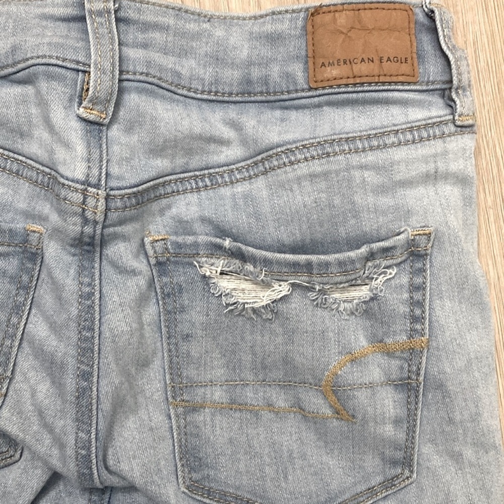 American Eagle - Hi-Rise Jegging Crop women size 4 - Picture 3 of 4